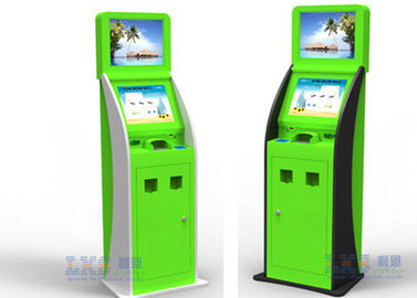 Dual Screen Multi-functional Payment Kiosk For Mobile Phone With Ticket Printer Kiosk