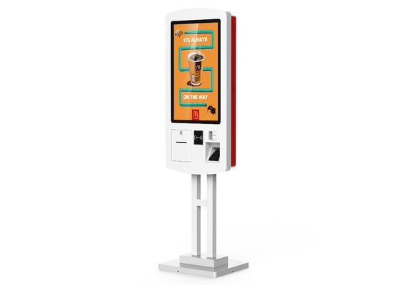 Touch Screen Display Self Service Order Kiosk Machine for Supermarket Restaurants