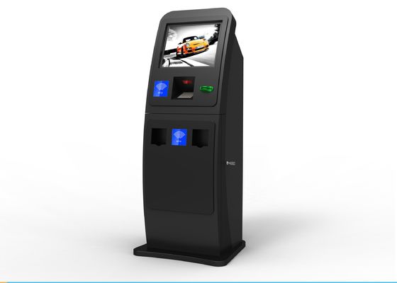 كشك الرعاية الصحية الطبية مع قبول المال أو قارئ بطاقة البنك الدفع